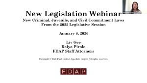 Jan. 8, 2026 – New Legislation Webinar 2026
